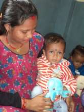 Suresh regaining his health - with his mother