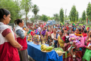 Outreach camp in progress