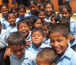 These children can go to school because of NYOF