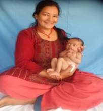 Kripa and her mother after 36 days at NRH