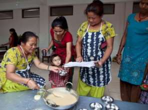 Mothers learn the basics of good nutrition