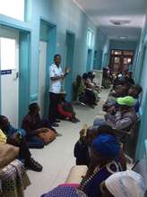 Malawi Nurse Teaches Patients About Chemotherapy