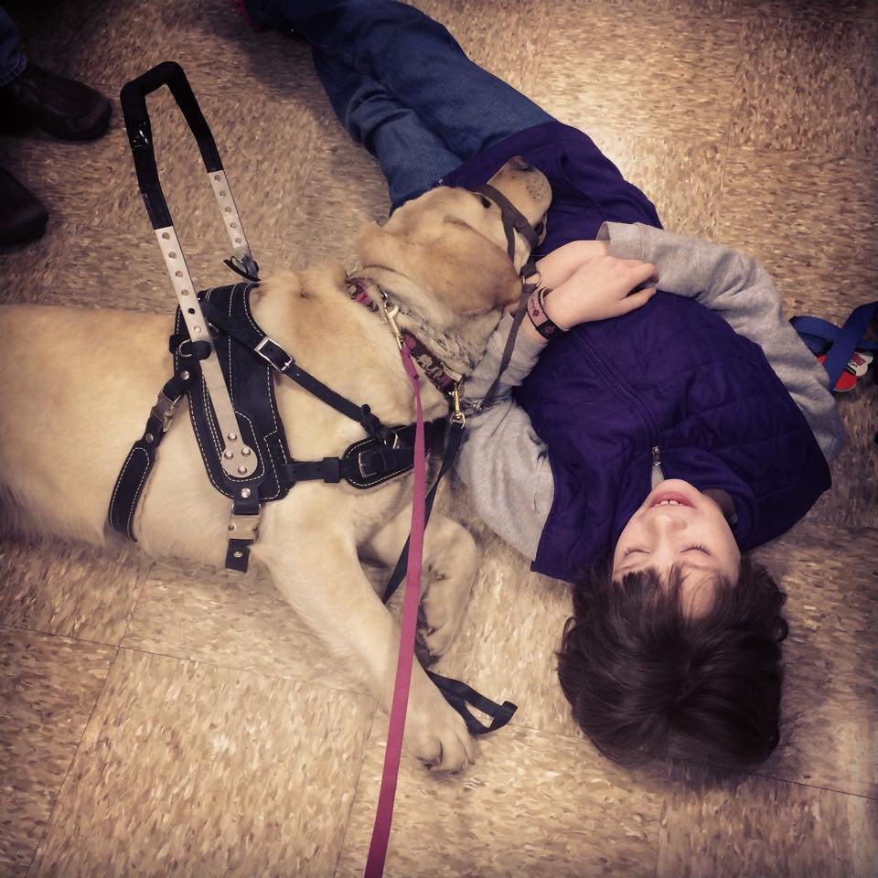 Seizure-Response Dog for Helen