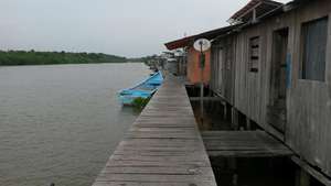 River village at the middle Atrato