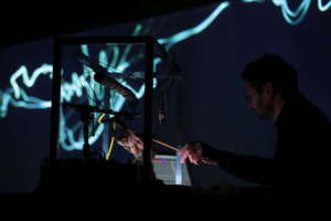 Live music by Robert Lippok during the screening