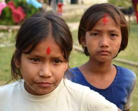 Two young freed Kamlari