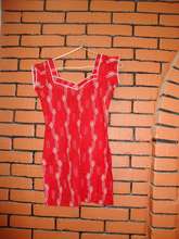 Dress made by girls in seamstress school