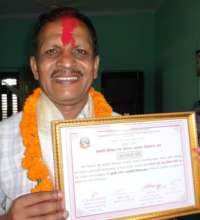 NYF program manager Man Bahadur Chhetri