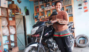 One of Nepal's first auto mechanics