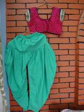 Traditional Nepalese clothing crafted by students