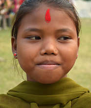 A girl saved from a childhood of bonded servitude