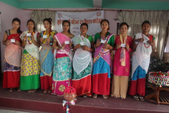 Freed Kamlari ID ceremony