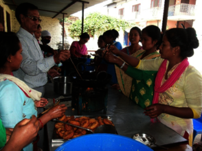 Tea and snacks training