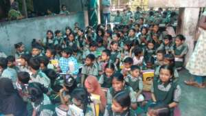 Study Material Distribution by our Donors