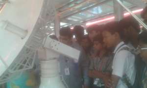 Our children at ISRO