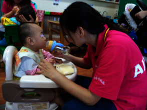 Cheng was a baby when he came years ago.