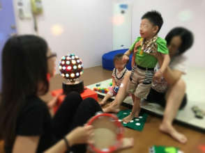 Trying hard to stand