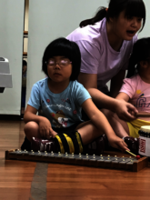 Played a Glockenspiel.