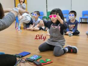 I heard the sound of rain.