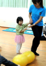 Enjoy dancing in the class