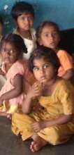child listening with rapt attention
