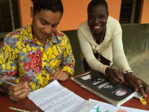 Kashif assists Irene with a sponsorship letter