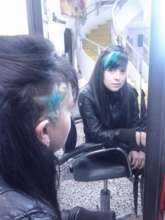 Hair dye styles