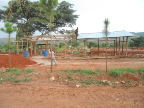Class room block sized to have three class rooms