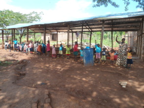 School children enjoying their New Class room