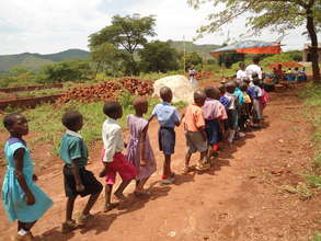 School Children prepare for parents meeting concer
