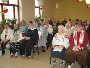 The elderly during a concert!
