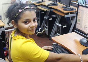 Jessica is a student in our Computer course
