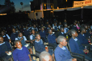 Students at the Cinema