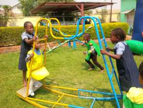 Playing at the Rafiki School