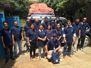 The first response and assessment team, August 17