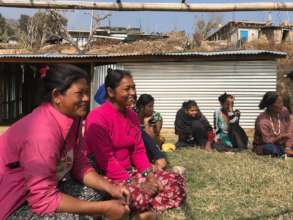 The community in Sindhupalchok.