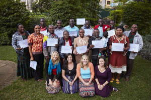 At the sustainability conference in Nairobi