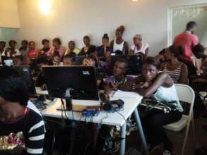 Group Meeting with Sylvester - Standing room only