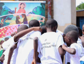 Boys not left behind in the event