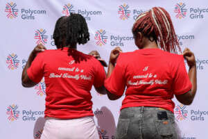 Girls Posing for Pictures during the event