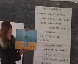 Reading lesson demonstration