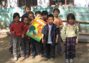 First Graders love reading
