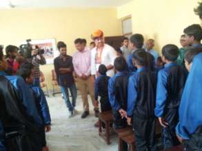 Meeting Rajyavardhan Singh Rathore