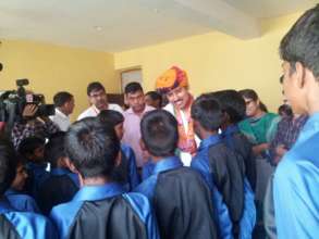 Meeting Rajyavardhan Singh Rathore