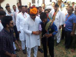 Meeting Rajyavardhan Singh Rathore