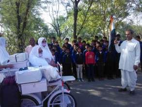 Arrival of Sadhvi Ashok Shree Ji