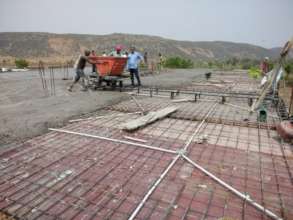 Terrace work completed