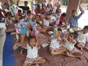 Kids join school