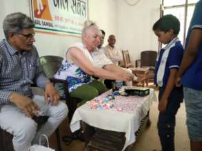 Volunteer visit