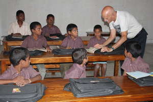 With Bernie Meyer - The American Gandhi